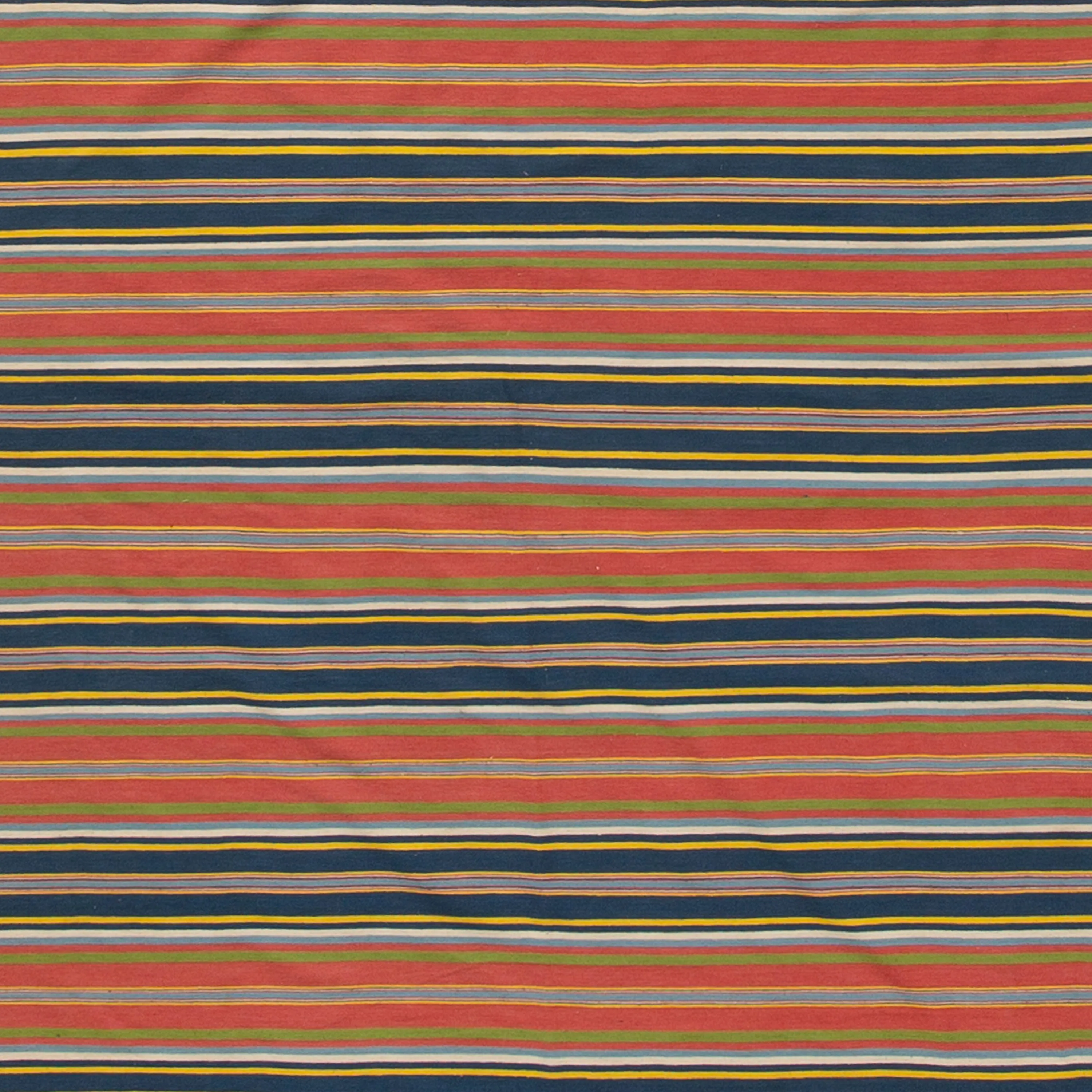 Red Vintage cotton Runner - 4'4" x 17'2"