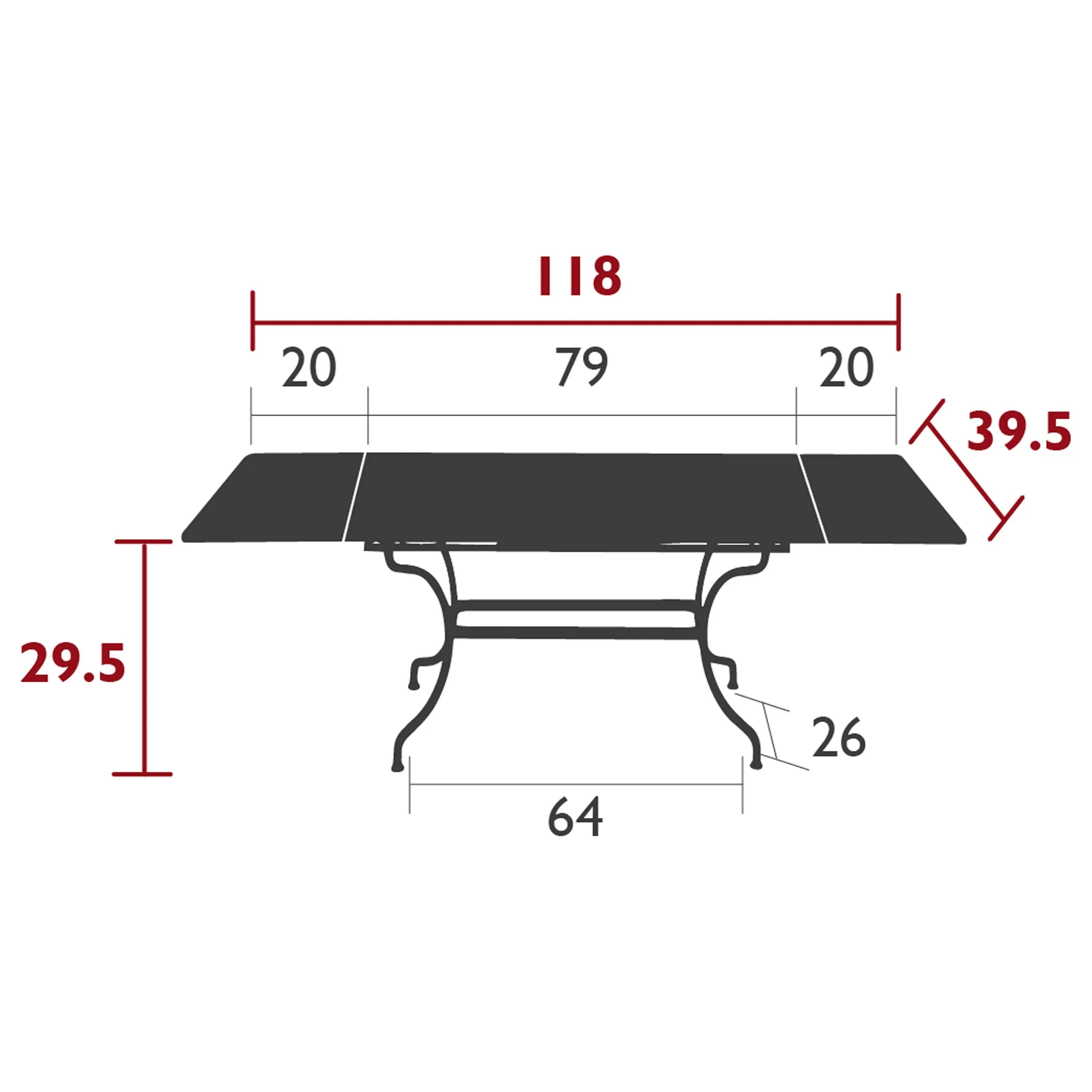 Romane Extendable Dining Table