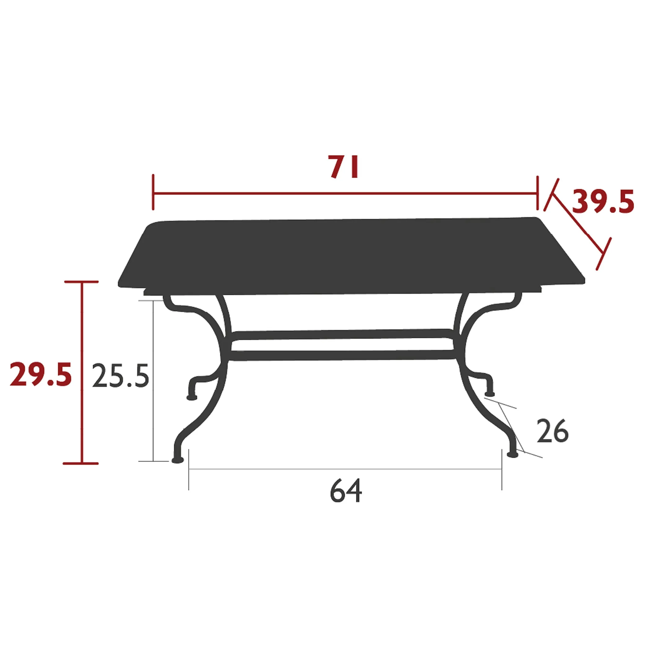Romane Rectangular Dining Table