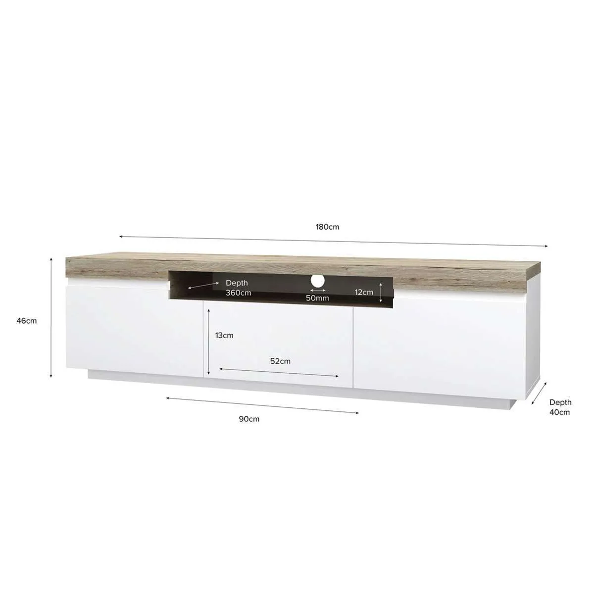 Sadie Entertainment Unit Mocka