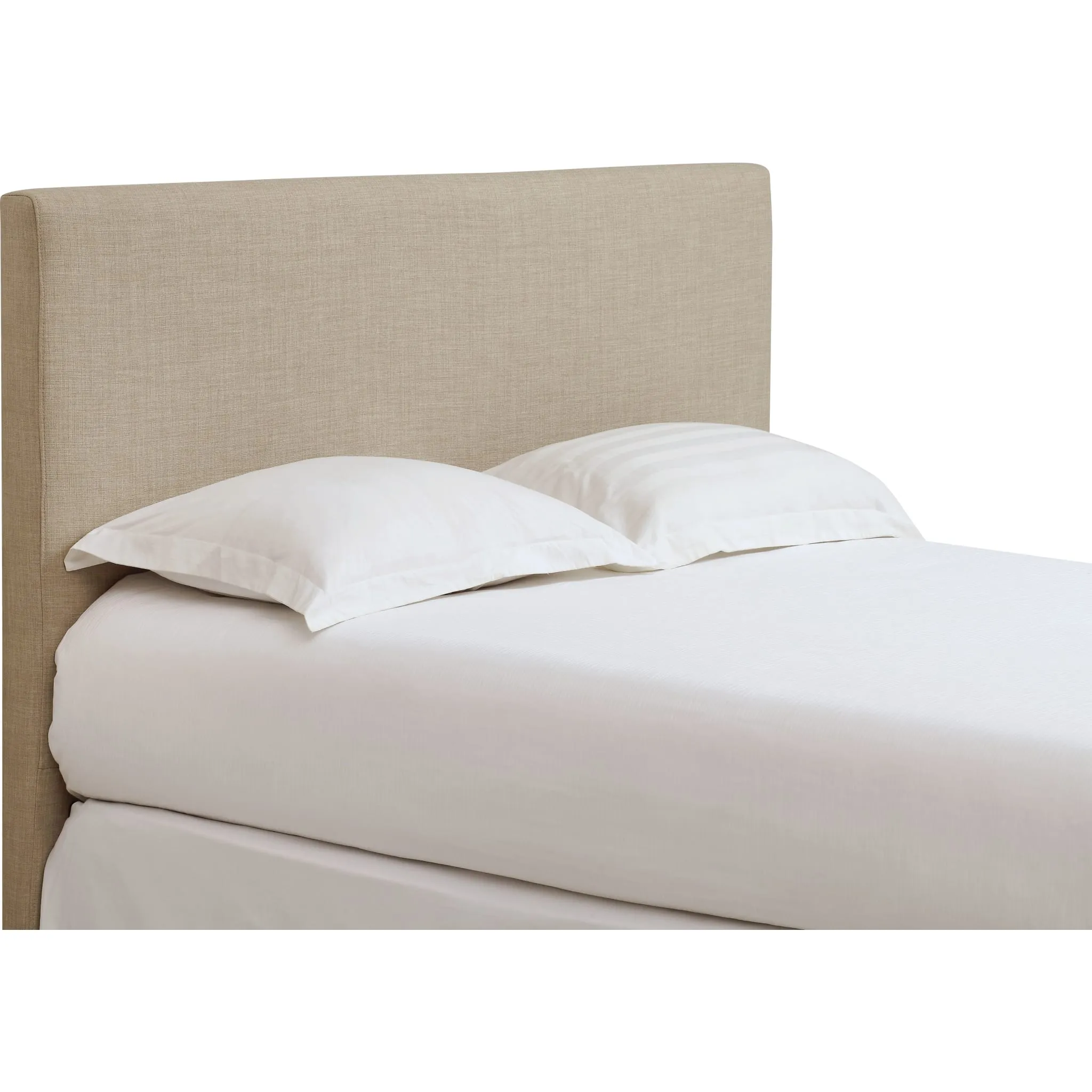 Saint Pierre Upholstered Headboard in Toast Linen Modus