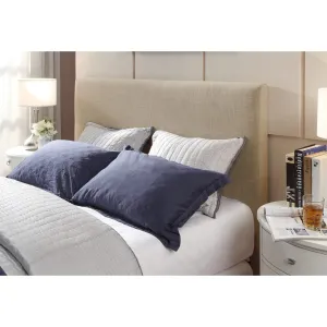 Saint Pierre Upholstered Headboard in Toast Linen Modus