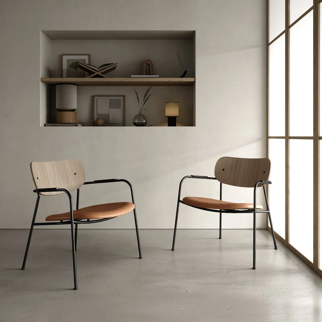 Scope Lounge Armchair - Seat Upholstered - Stackable