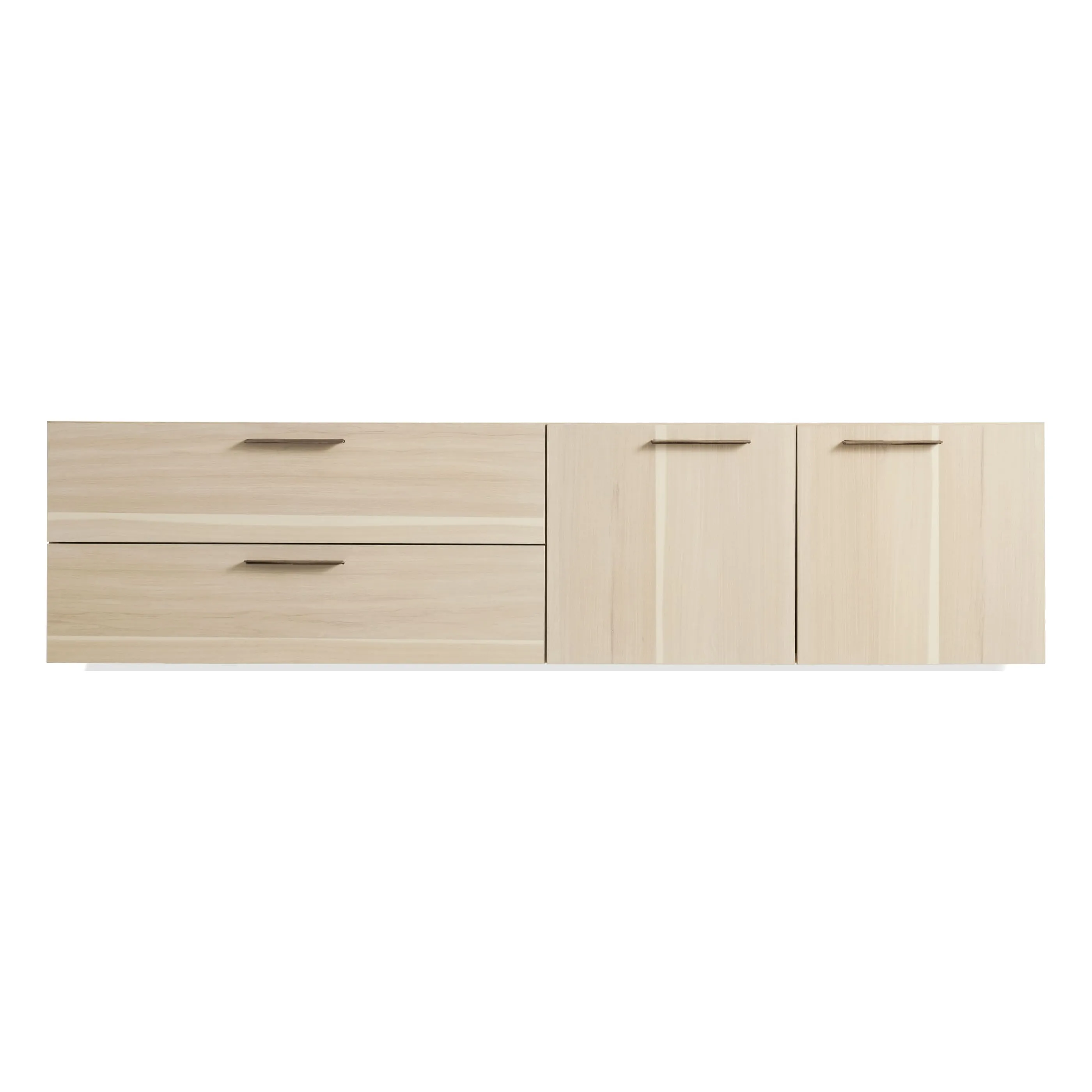 Shale 2 Door/2 Drawer Wall-Mounted Cabinet