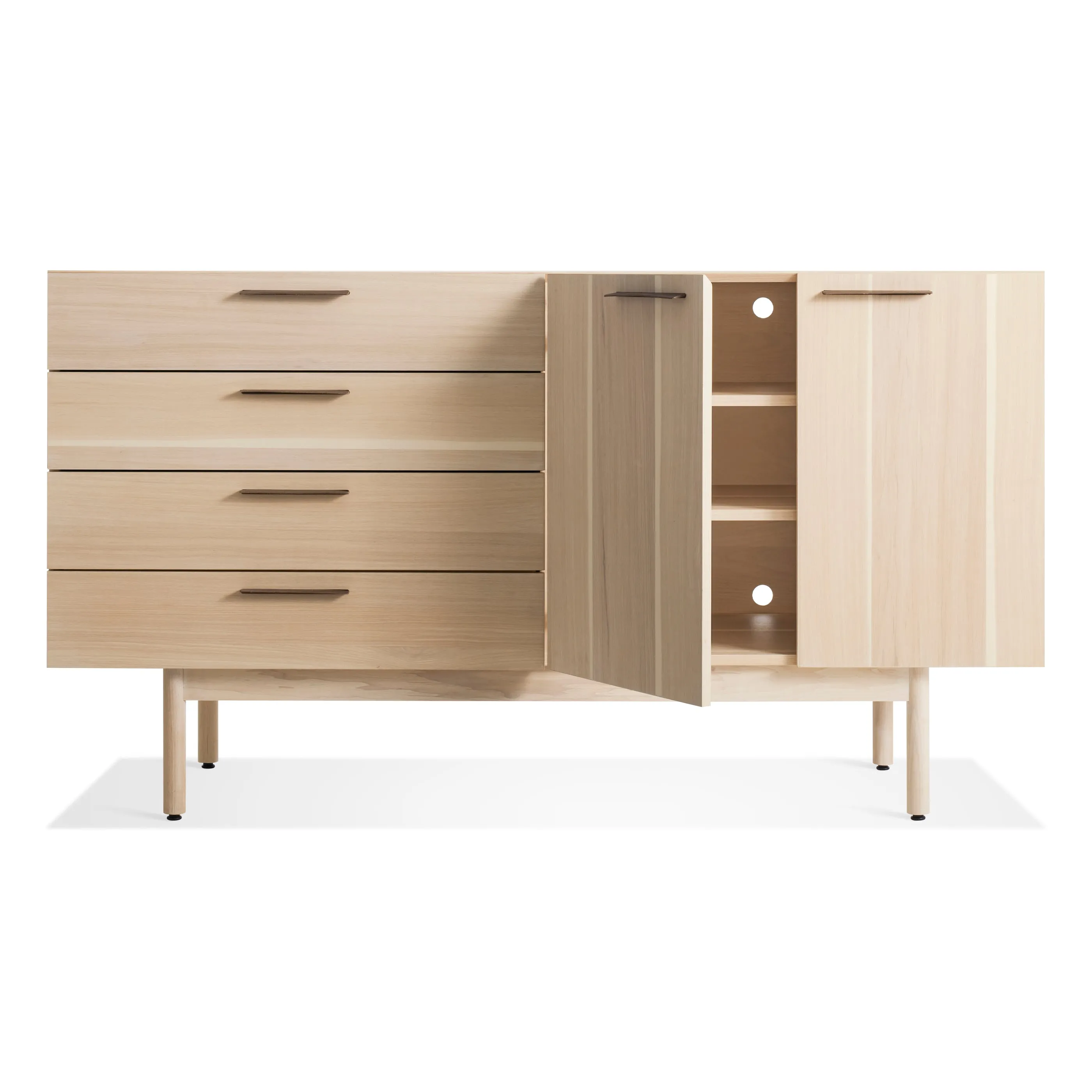Shale 4 Drawer/2 Door Credenza