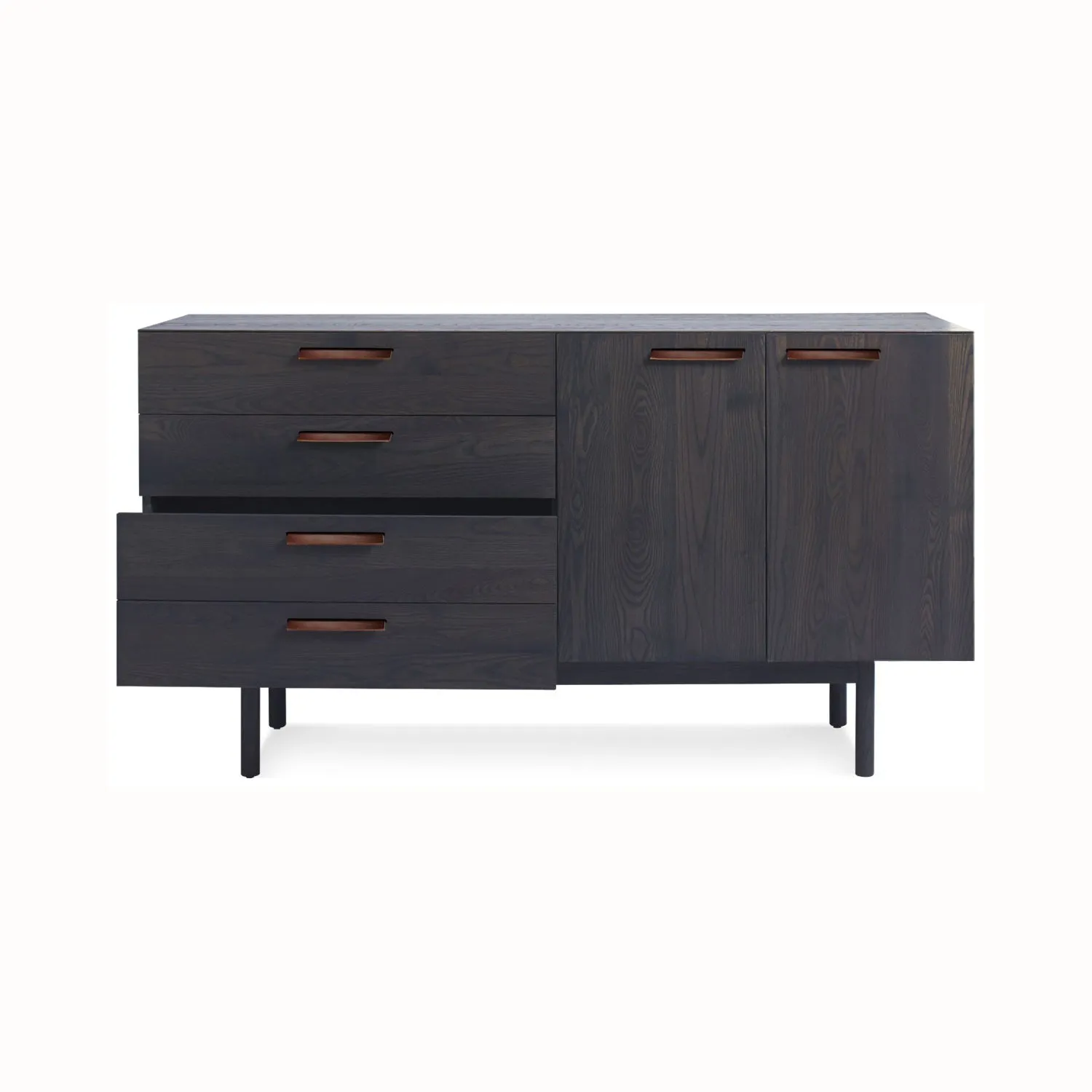 Shale 4 Drawer/2 Door Credenza