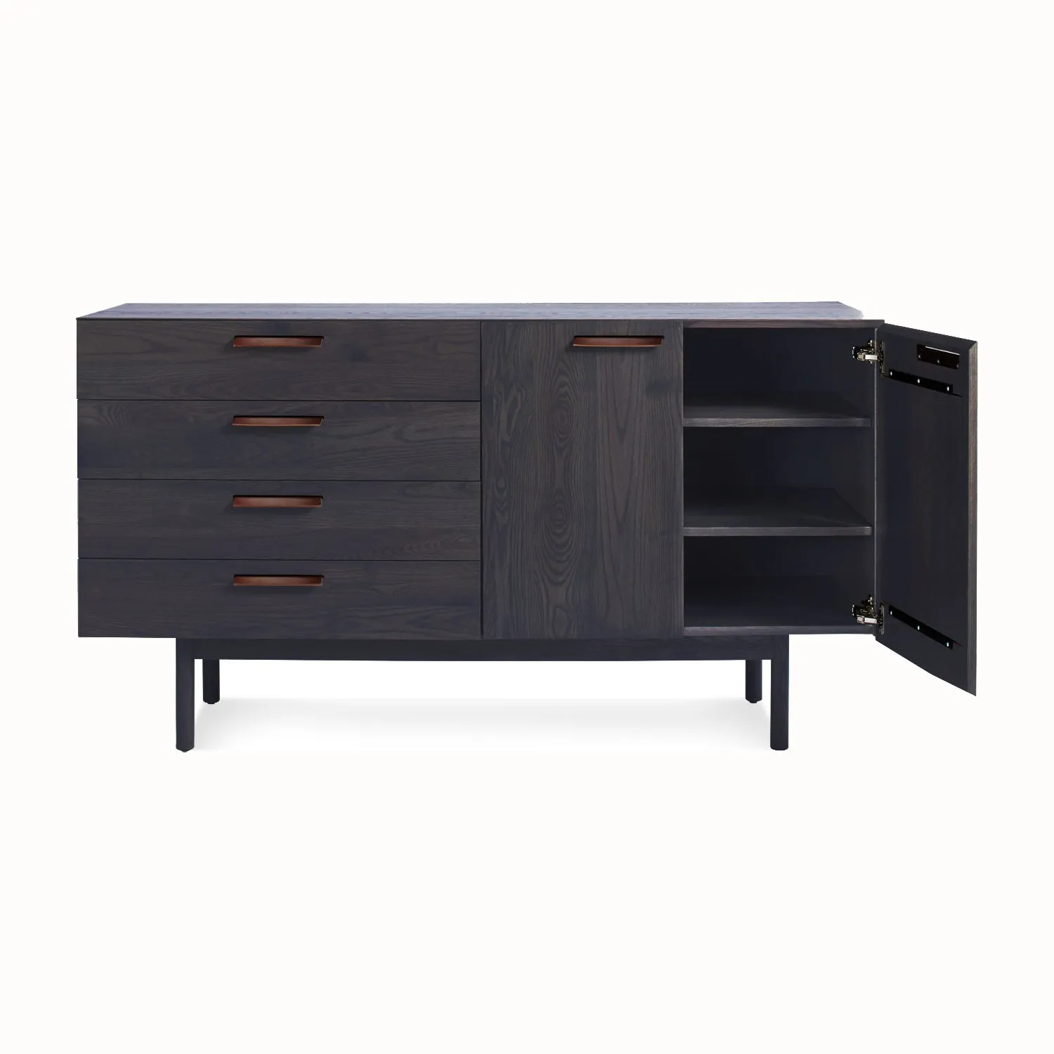 Shale 4 Drawer/2 Door Credenza