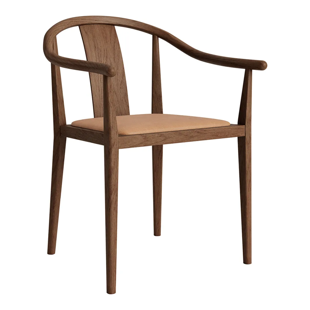 Shanghai Dining Chair - Seat Upholstered