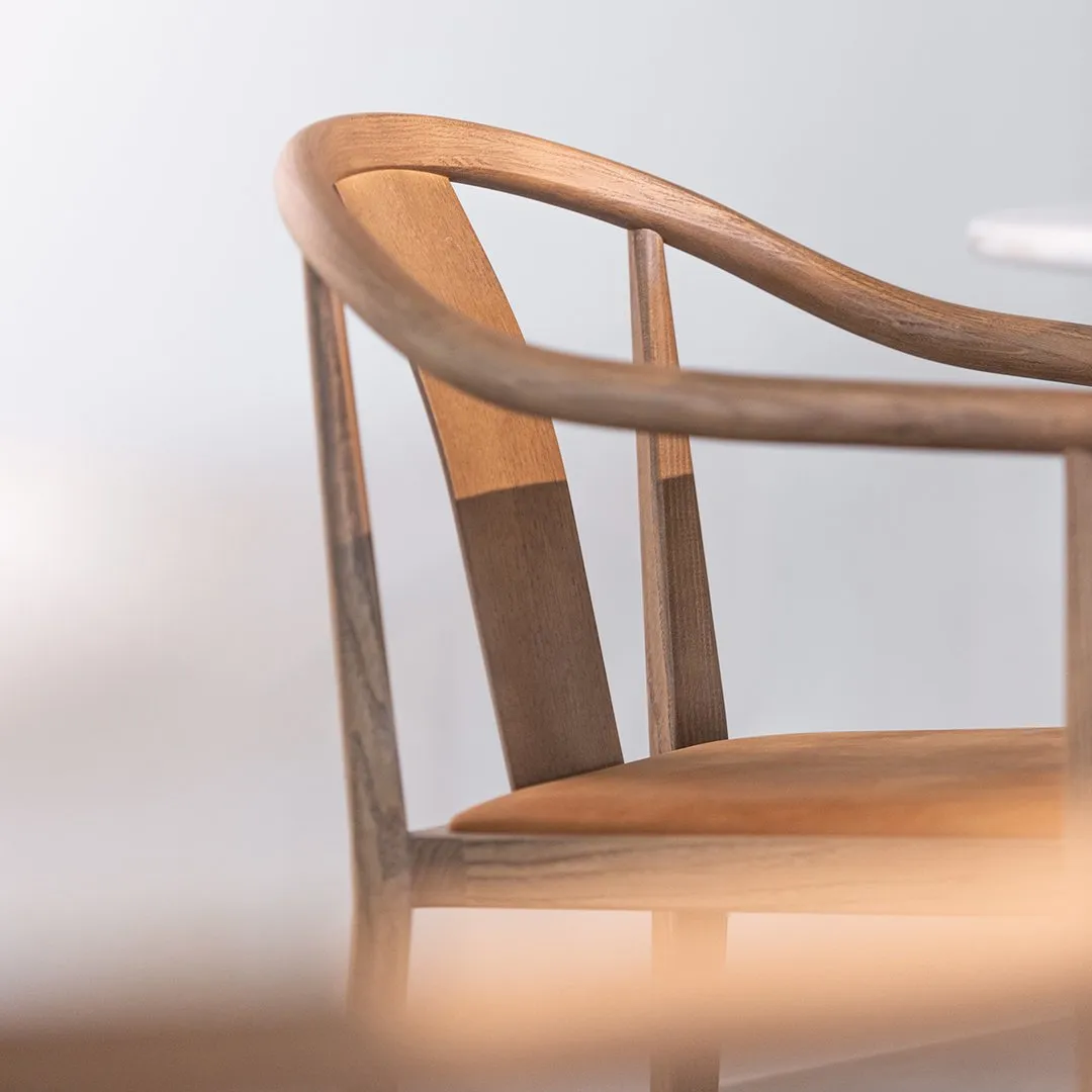 Shanghai Dining Chair - Seat Upholstered