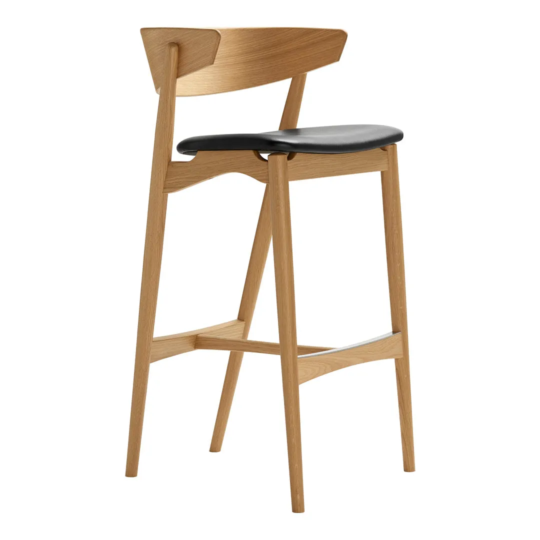 Sibast No 7 Bar Stool - Seat Upholstered