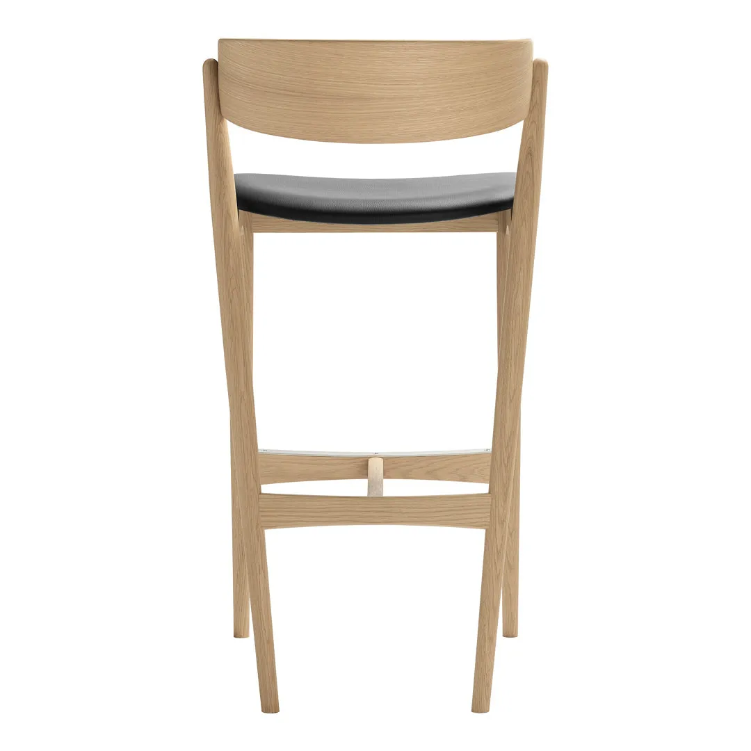 Sibast No 7 Bar Stool - Seat Upholstered