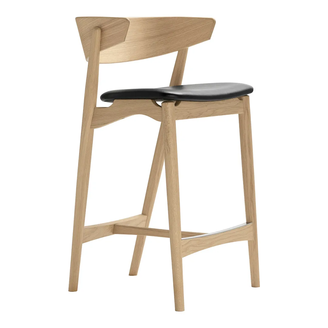 Sibast No 7 Bar Stool - Seat Upholstered