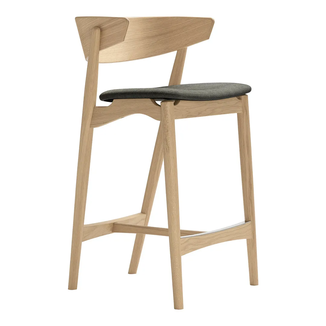 Sibast No 7 Bar Stool - Seat Upholstered