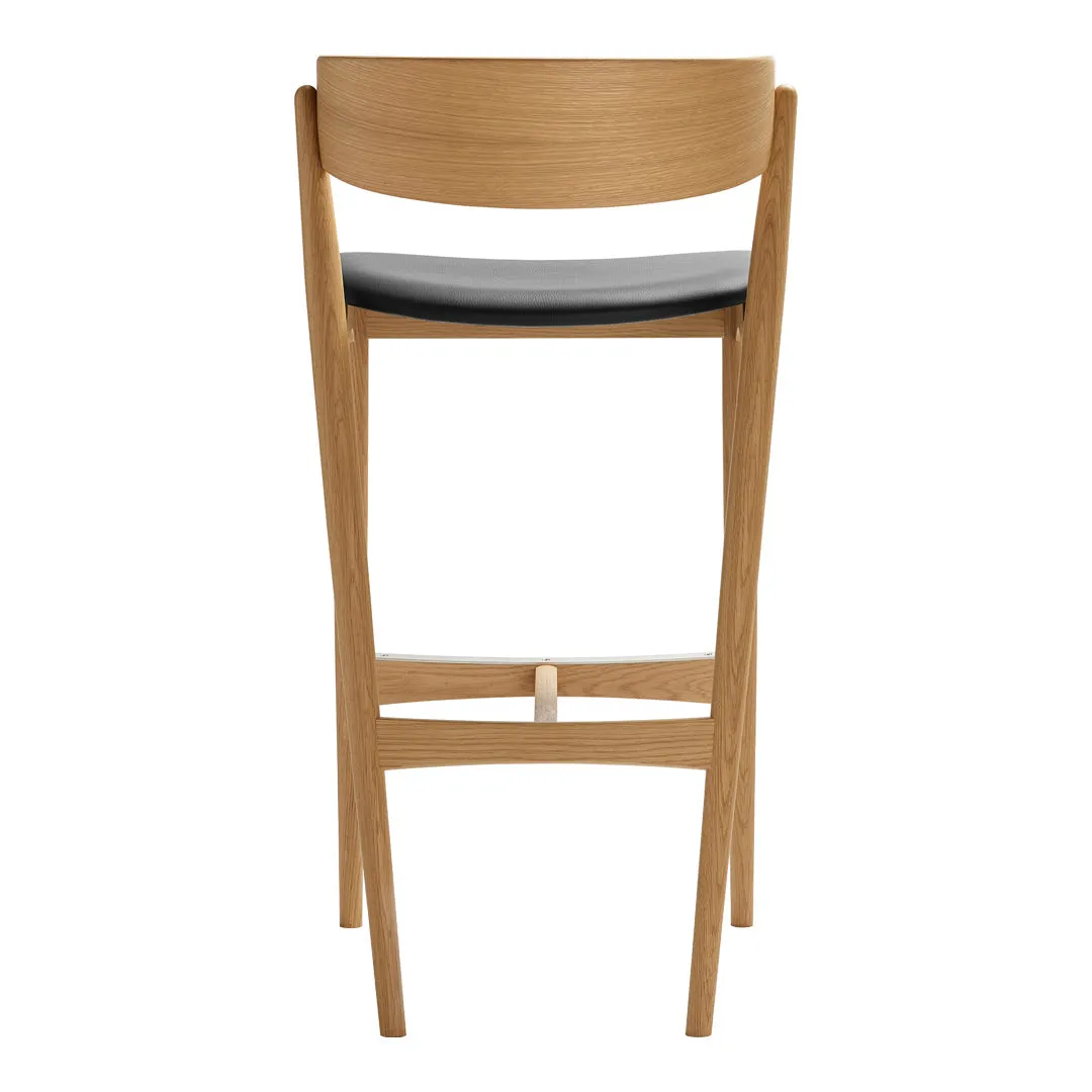 Sibast No 7 Bar Stool - Seat Upholstered