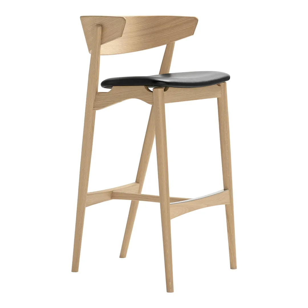 Sibast No 7 Bar Stool - Seat Upholstered