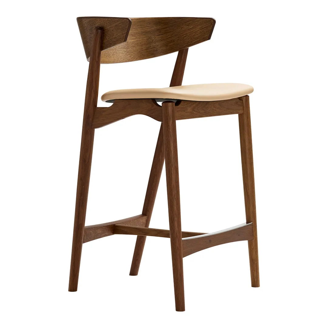 Sibast No 7 Bar Stool - Seat Upholstered