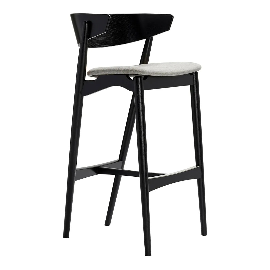 Sibast No 7 Bar Stool - Seat Upholstered