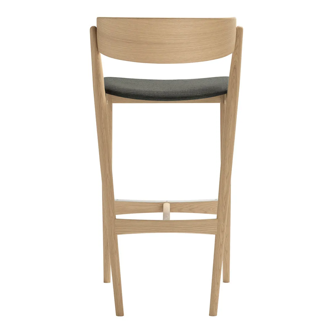 Sibast No 7 Bar Stool - Seat Upholstered
