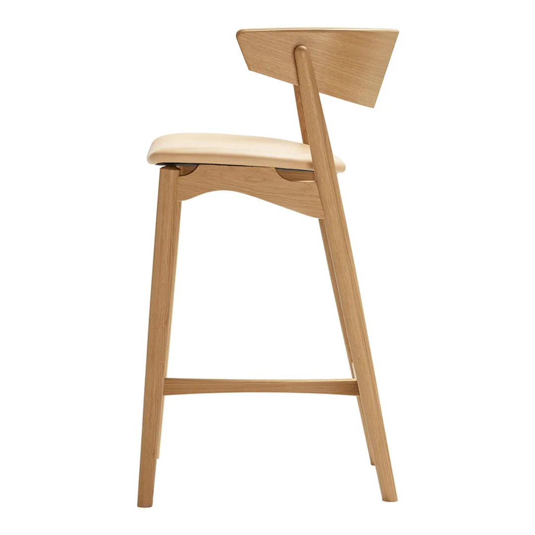 Sibast No 7 Bar Stool - Seat Upholstered