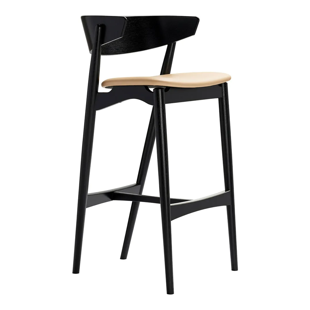 Sibast No 7 Bar Stool - Seat Upholstered