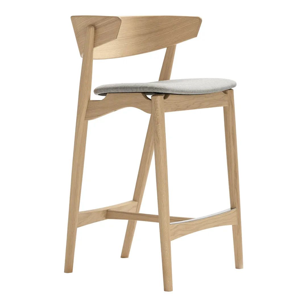 Sibast No 7 Bar Stool - Seat Upholstered