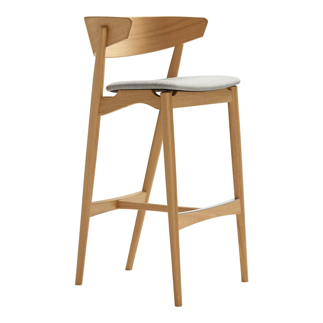 Sibast No 7 Bar Stool - Seat Upholstered