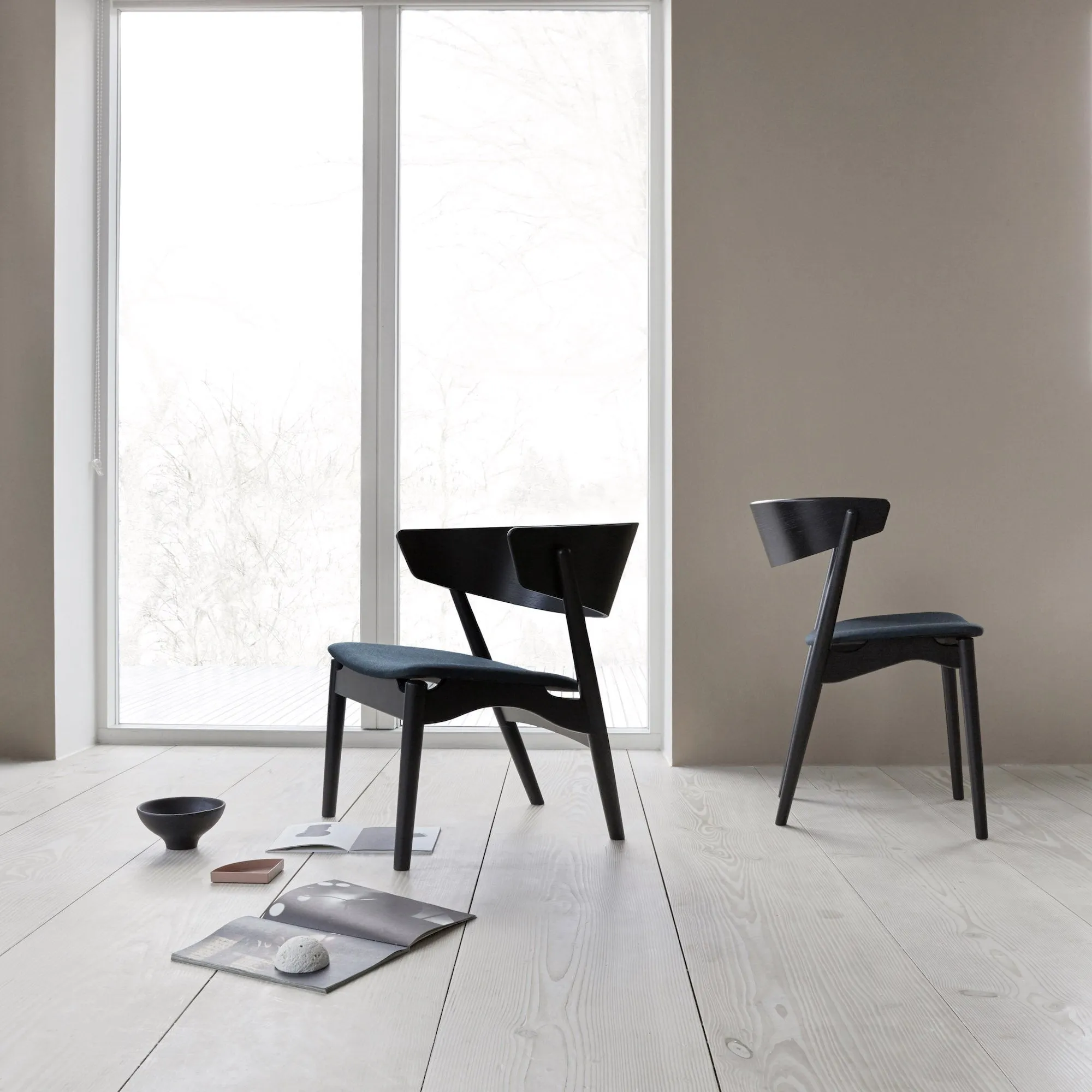 Sibast No 7 Lounge Chair - Seat Upholstered