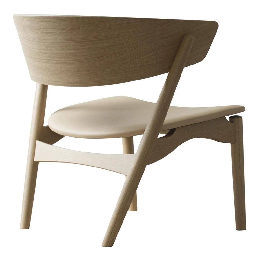 Sibast No 7 Lounge Chair - Seat Upholstered