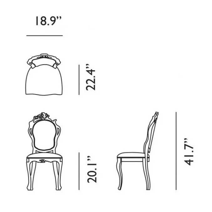 Smoke Dining Side Chair