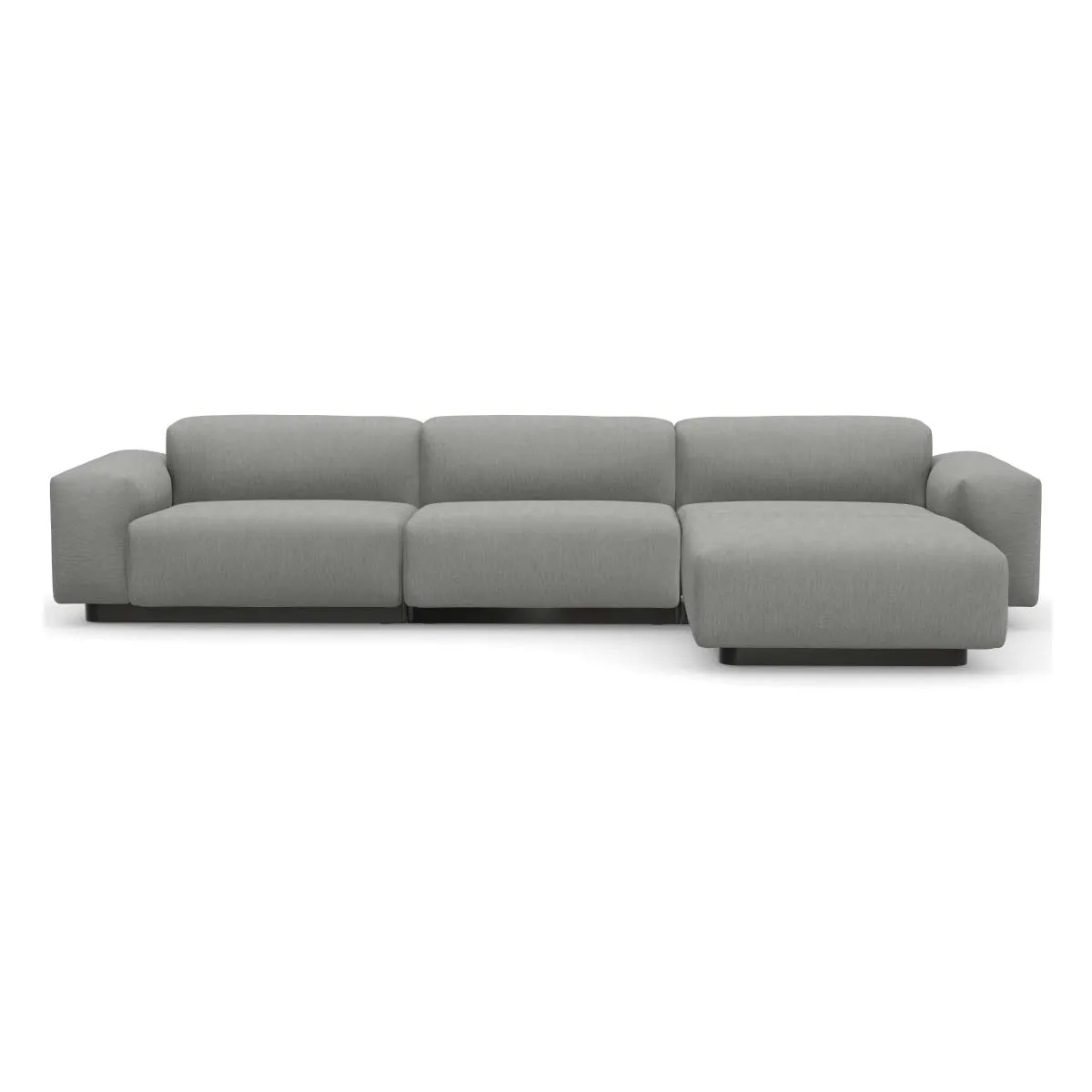 Soft Modular 3-Seater Sofa with Chaise Longue