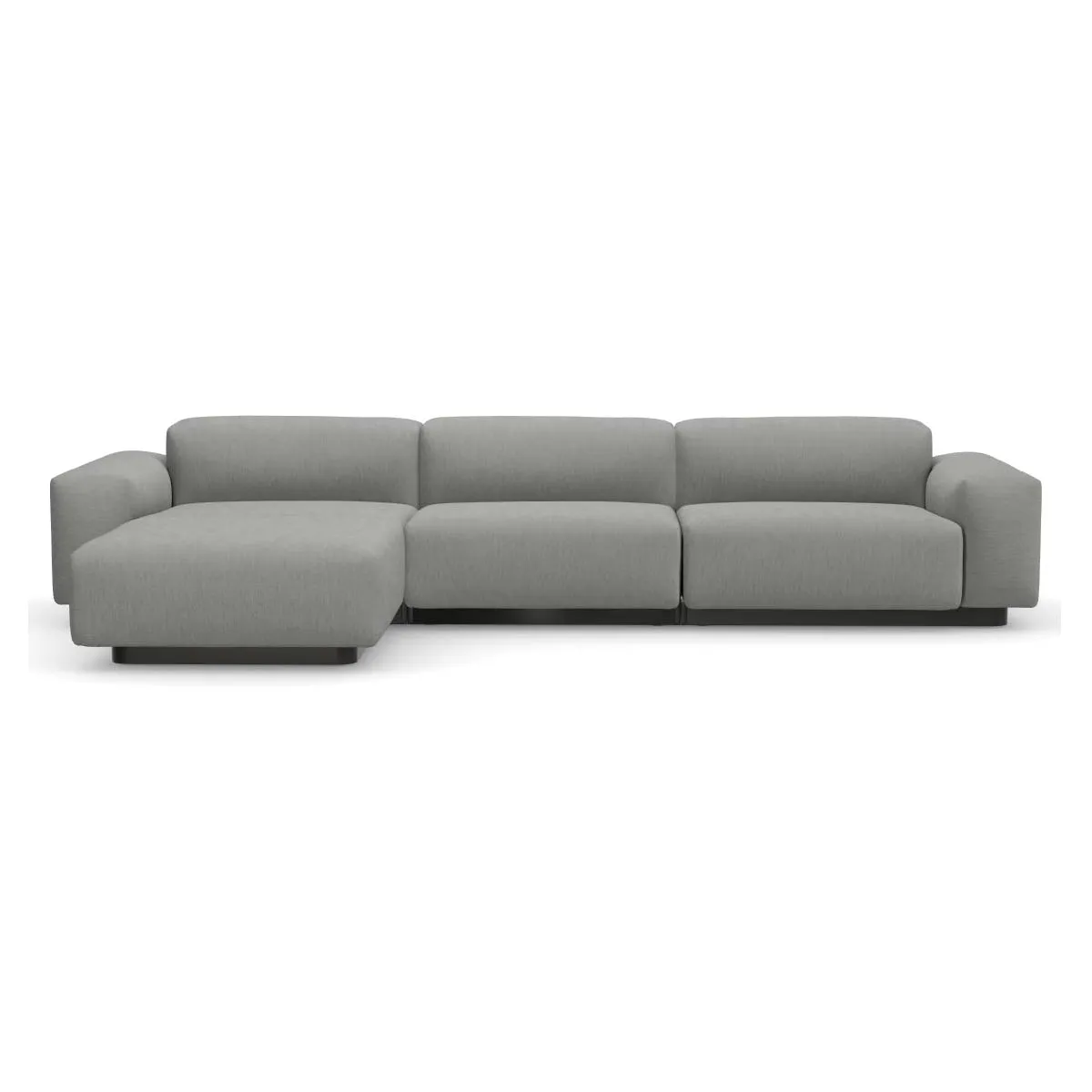 Soft Modular 3-Seater Sofa with Chaise Longue