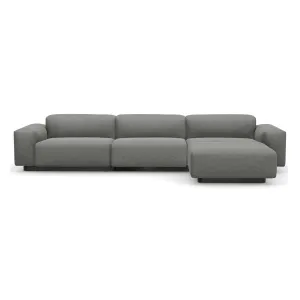 Soft Modular 3-Seater Sofa with Chaise Longue