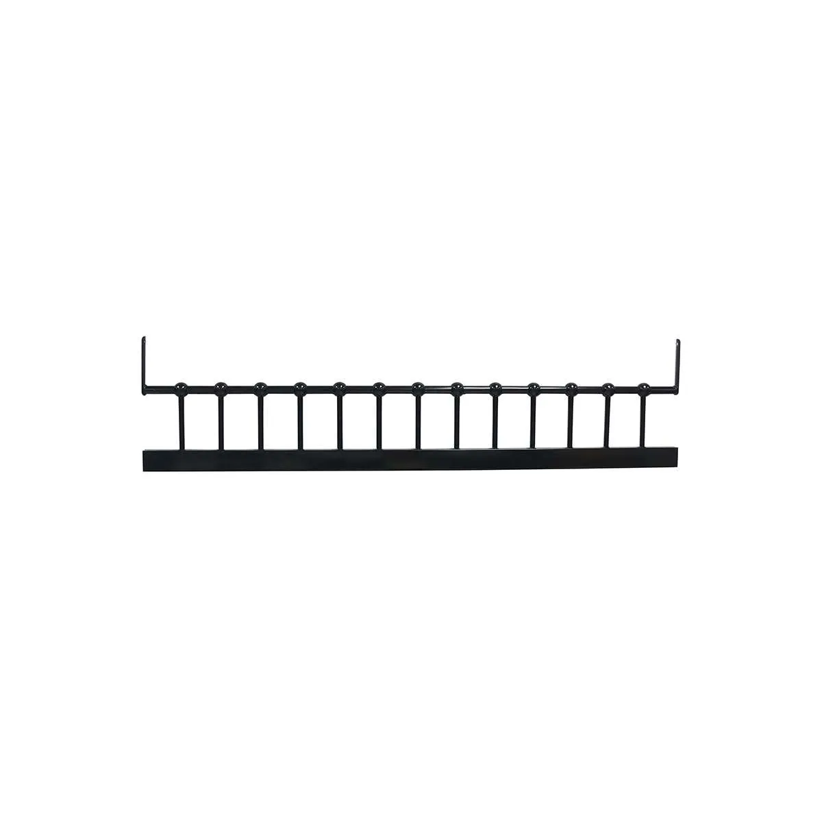 Sonata Cot Toddler Bed Conversion - Black Mocka