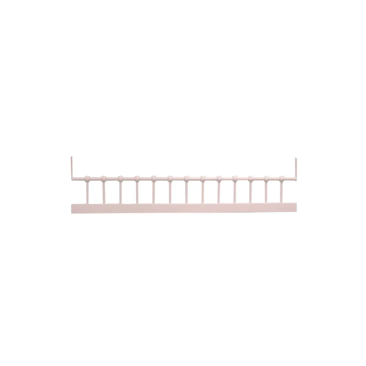 Sonata Cot Toddler Bed Conversion - Pink Mocka