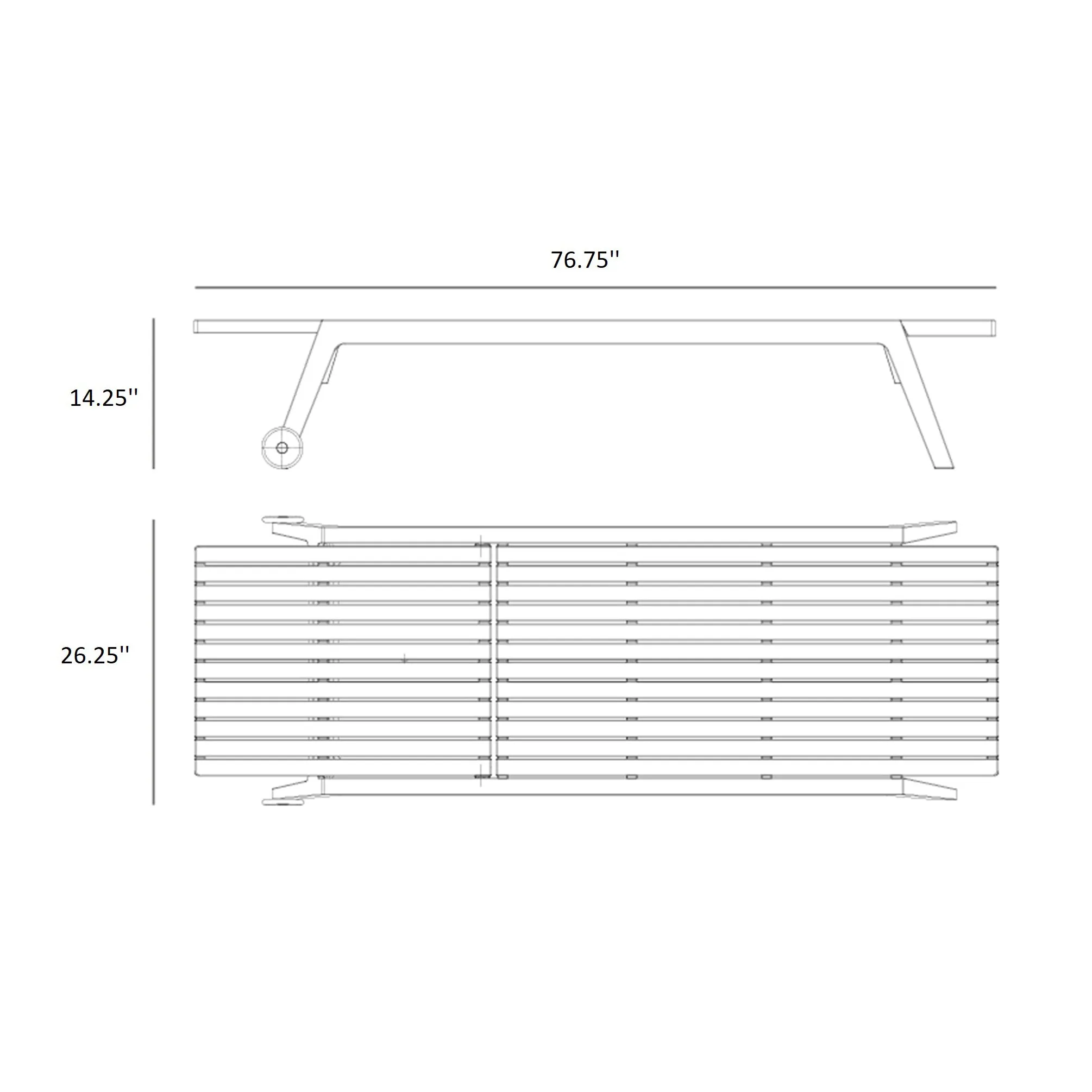 Spritz Sun Lounger (Set of 2)