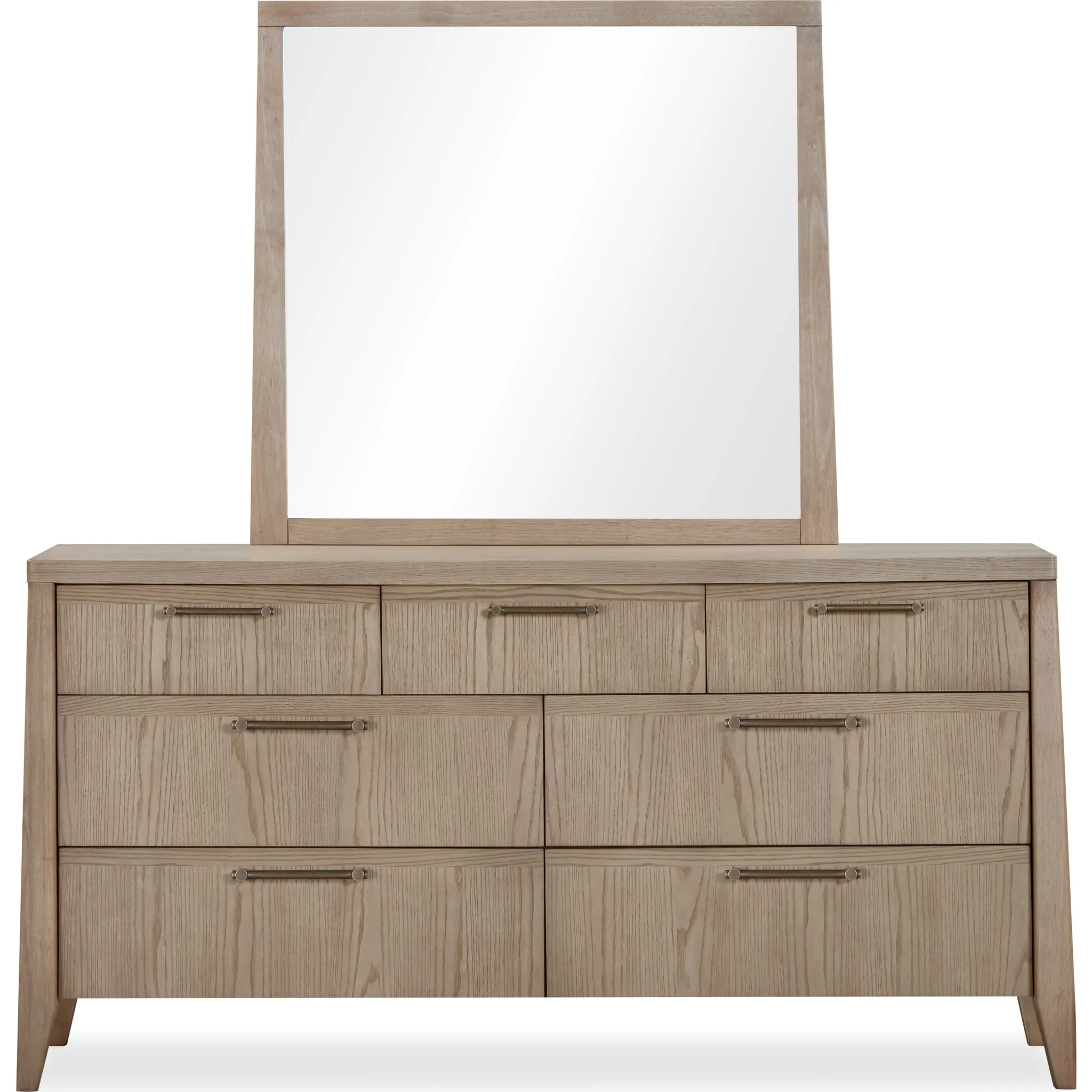 Sumire Wall or Dresser Mirror in Ginger Modus