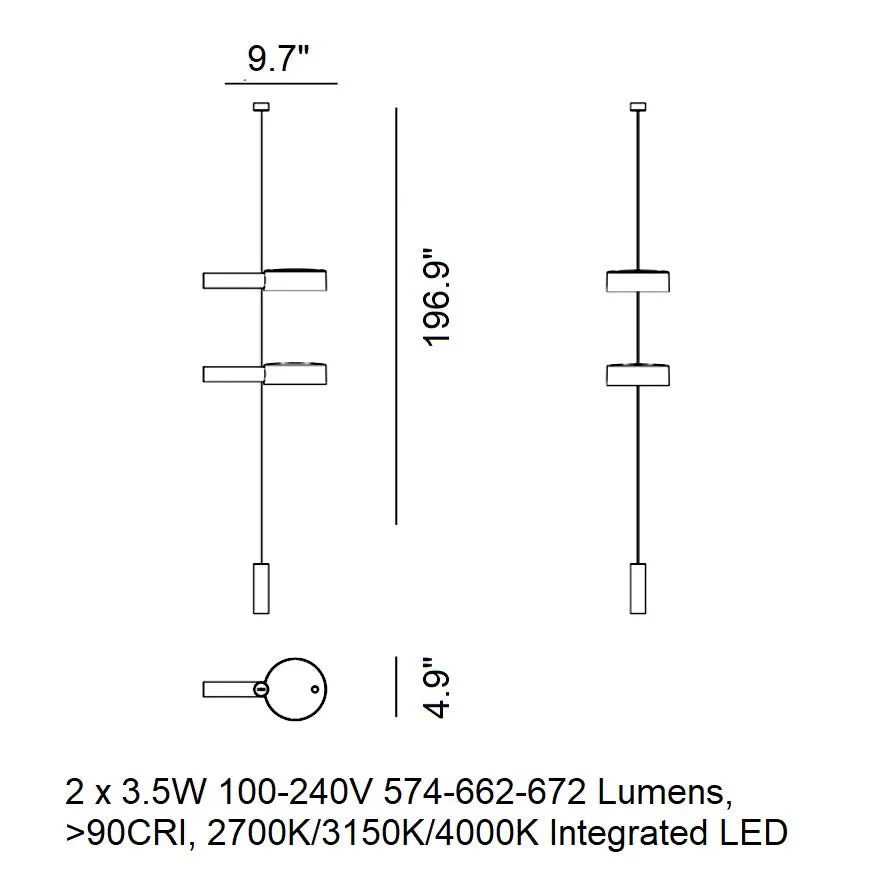 Super O Portable Outdoor LED Suspended Floor Lamp