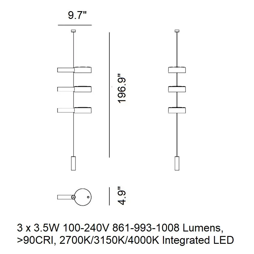 Super O Portable Outdoor LED Suspended Floor Lamp
