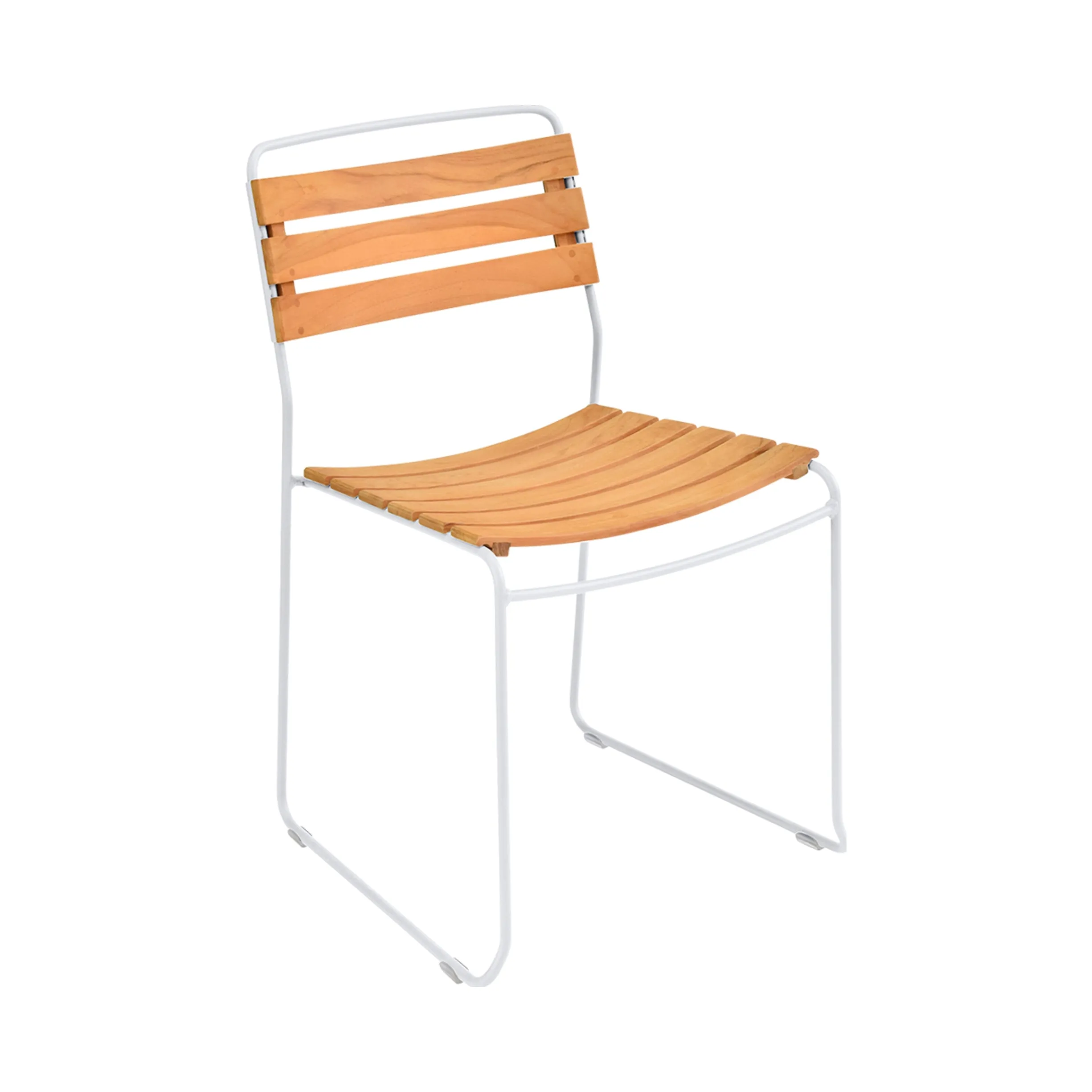Surprising Teak Side Chair (Set of 2)