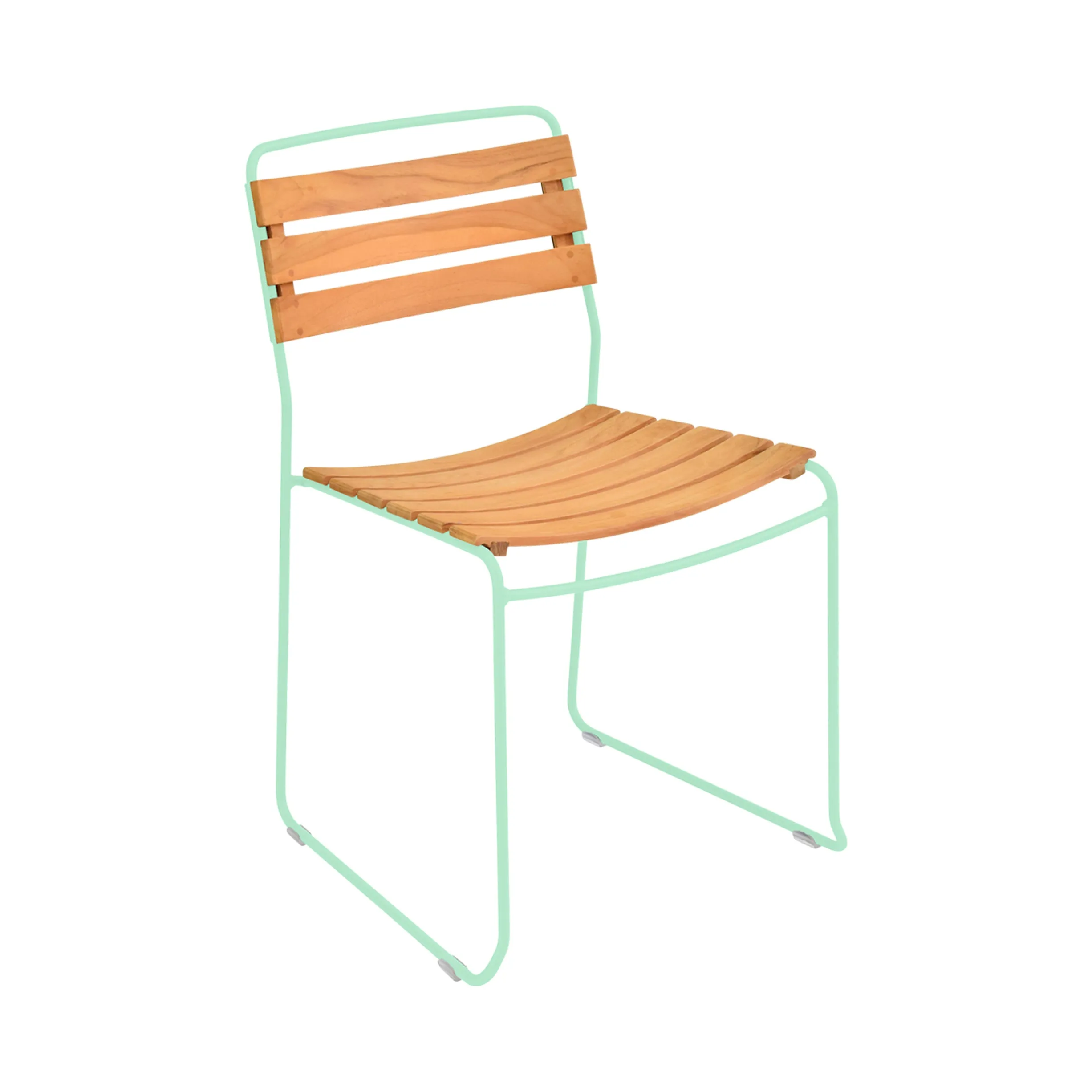 Surprising Teak Side Chair (Set of 2)