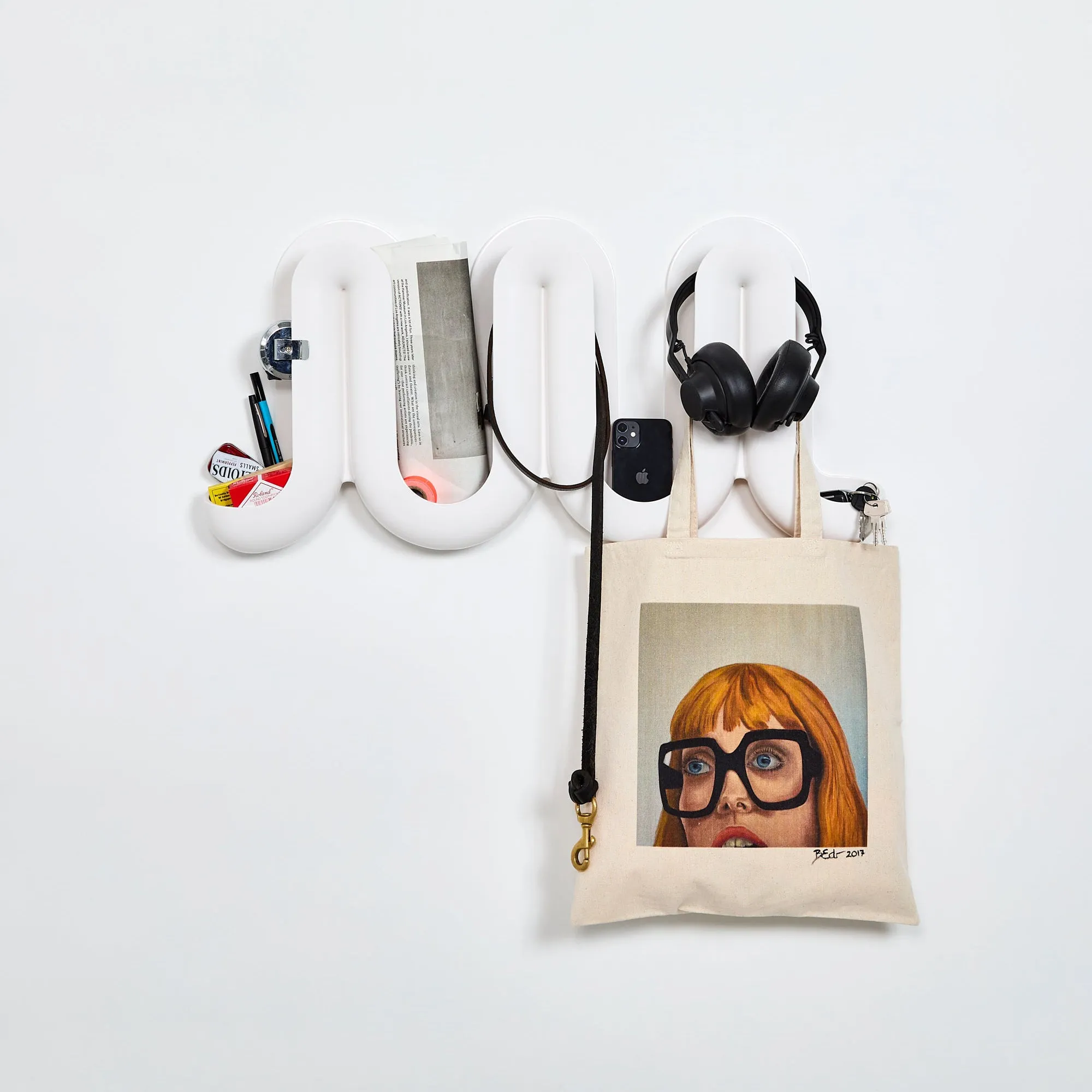 Swell Wall Catchall & Coat Rack