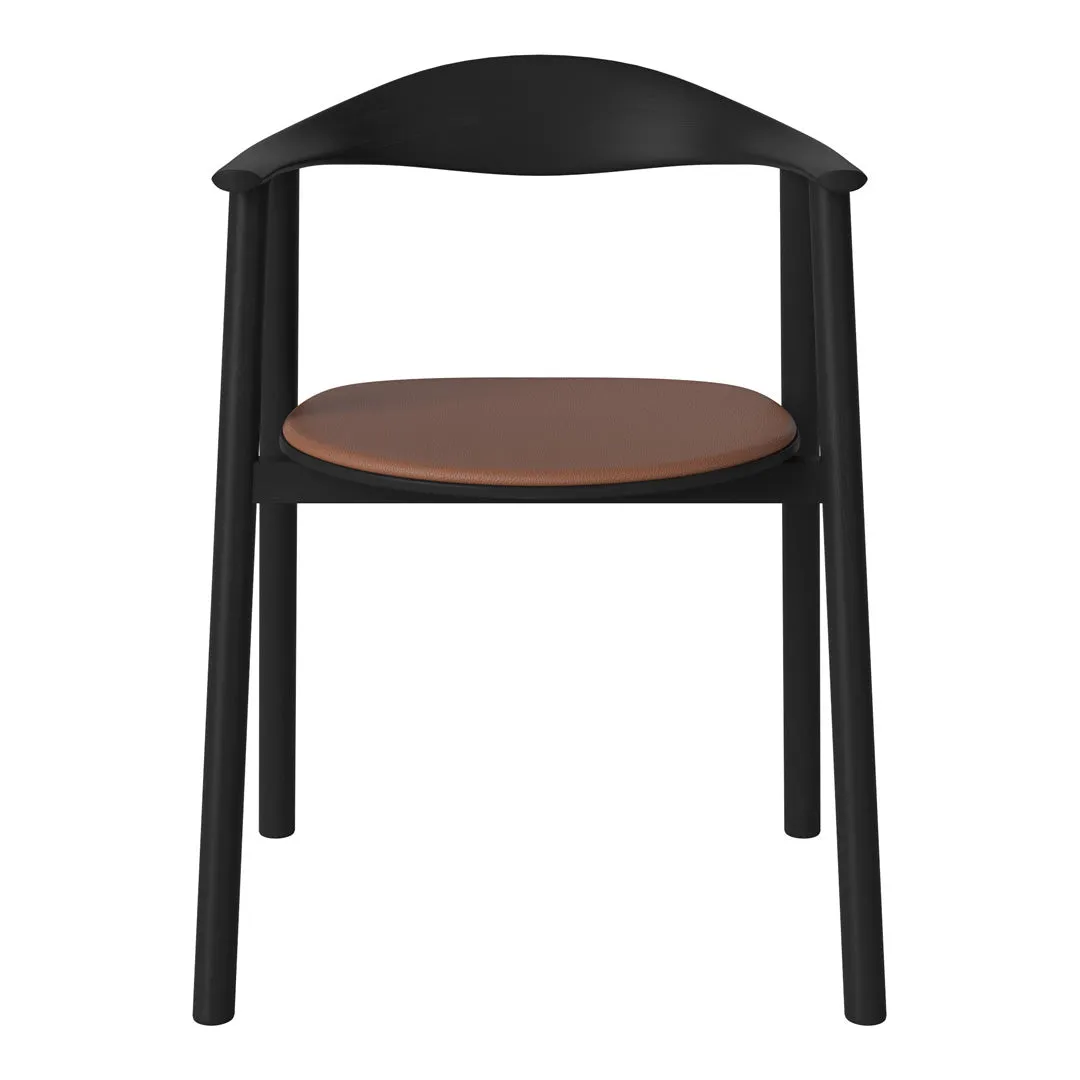 Swing Dining Chair w/ Upholstered Seat