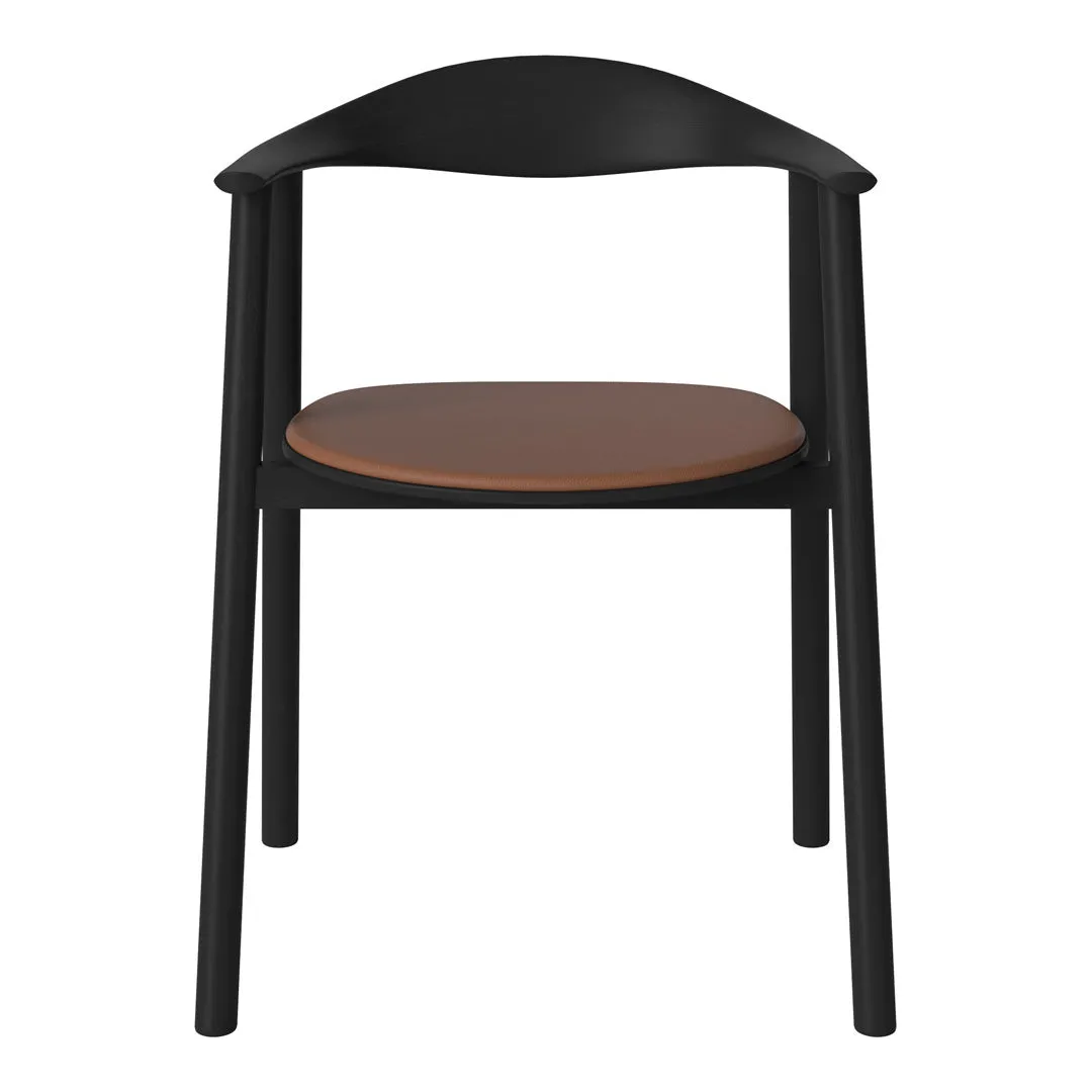 Swing Dining Chair w/ Upholstered Seat