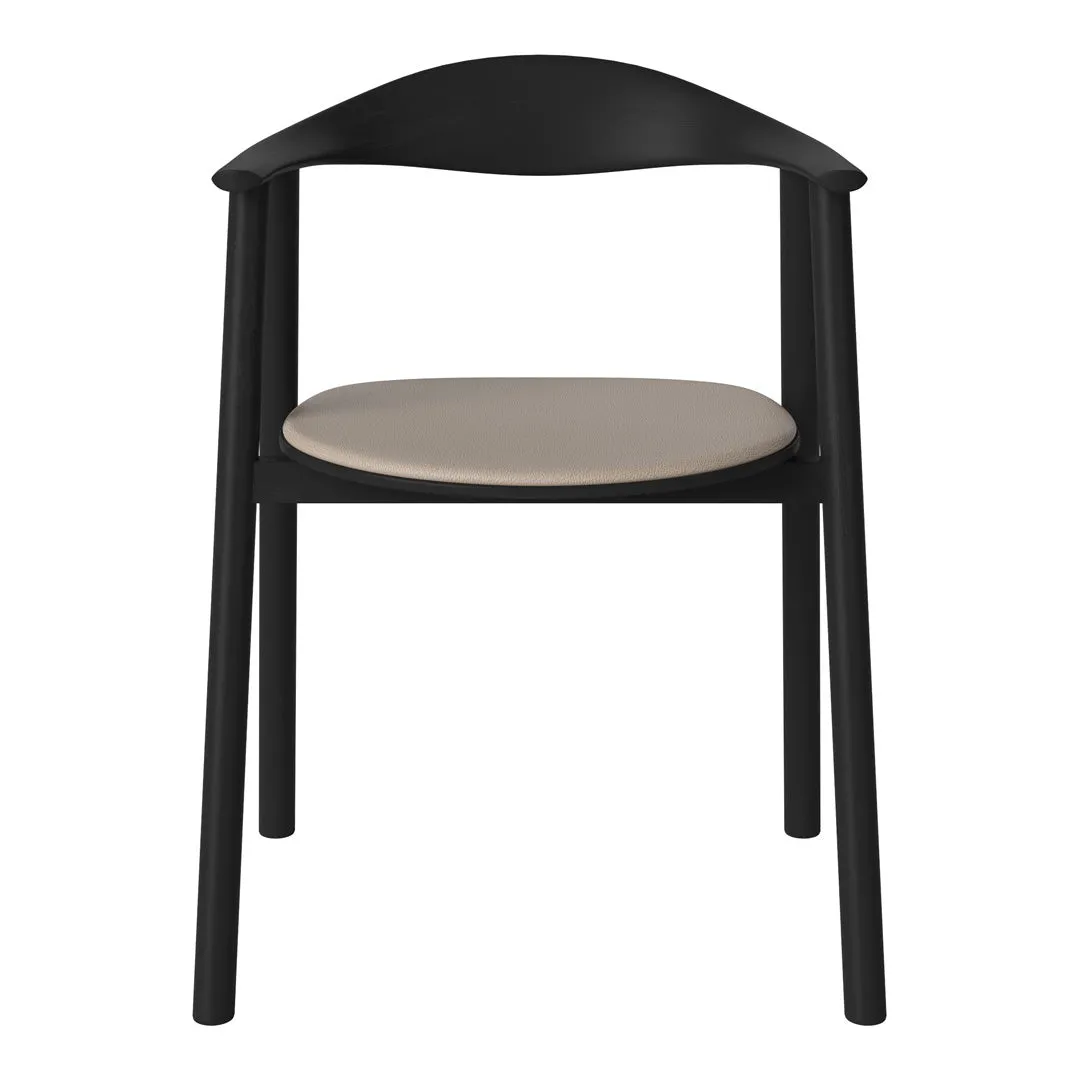 Swing Dining Chair w/ Upholstered Seat
