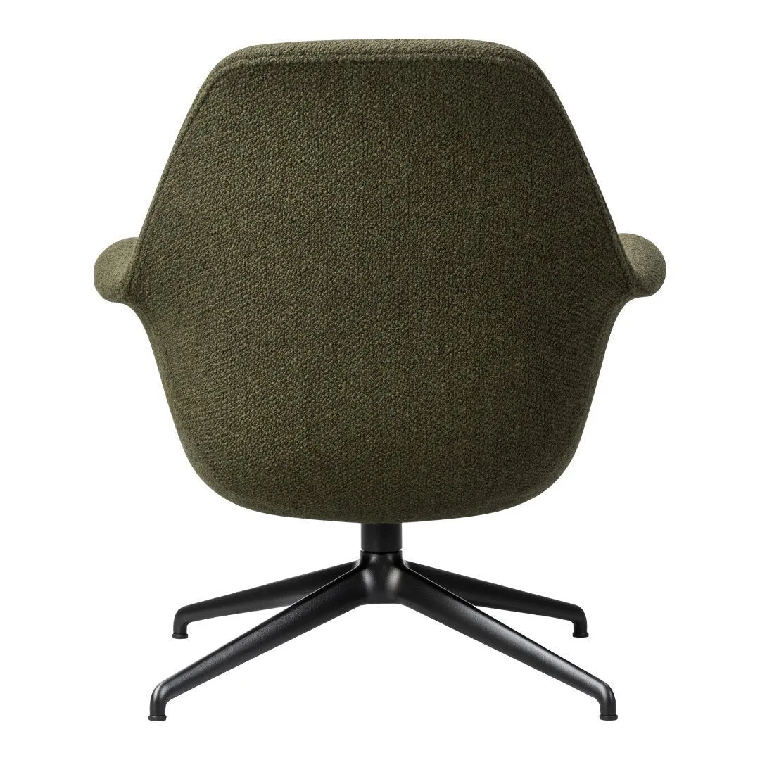 Swoon Lounge Swivel Chair - Petit - Fabric Shell