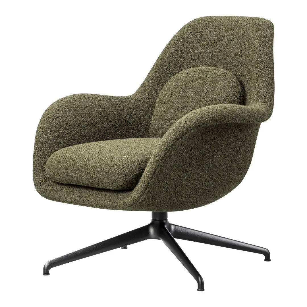 Swoon Lounge Swivel Chair - Petit - Fabric Shell