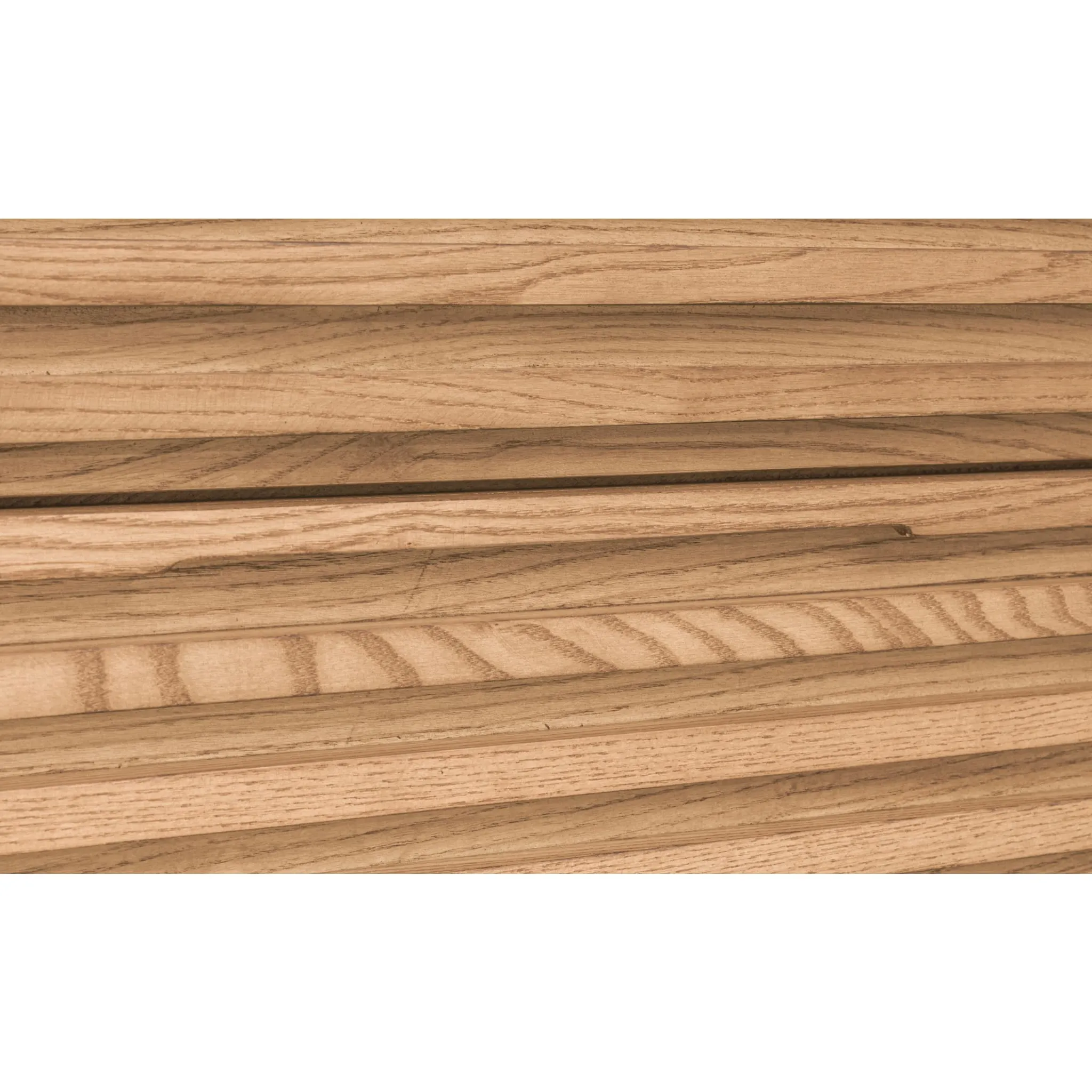 Tanner Five Drawer Ash Wood Chest in Flaxen Modus