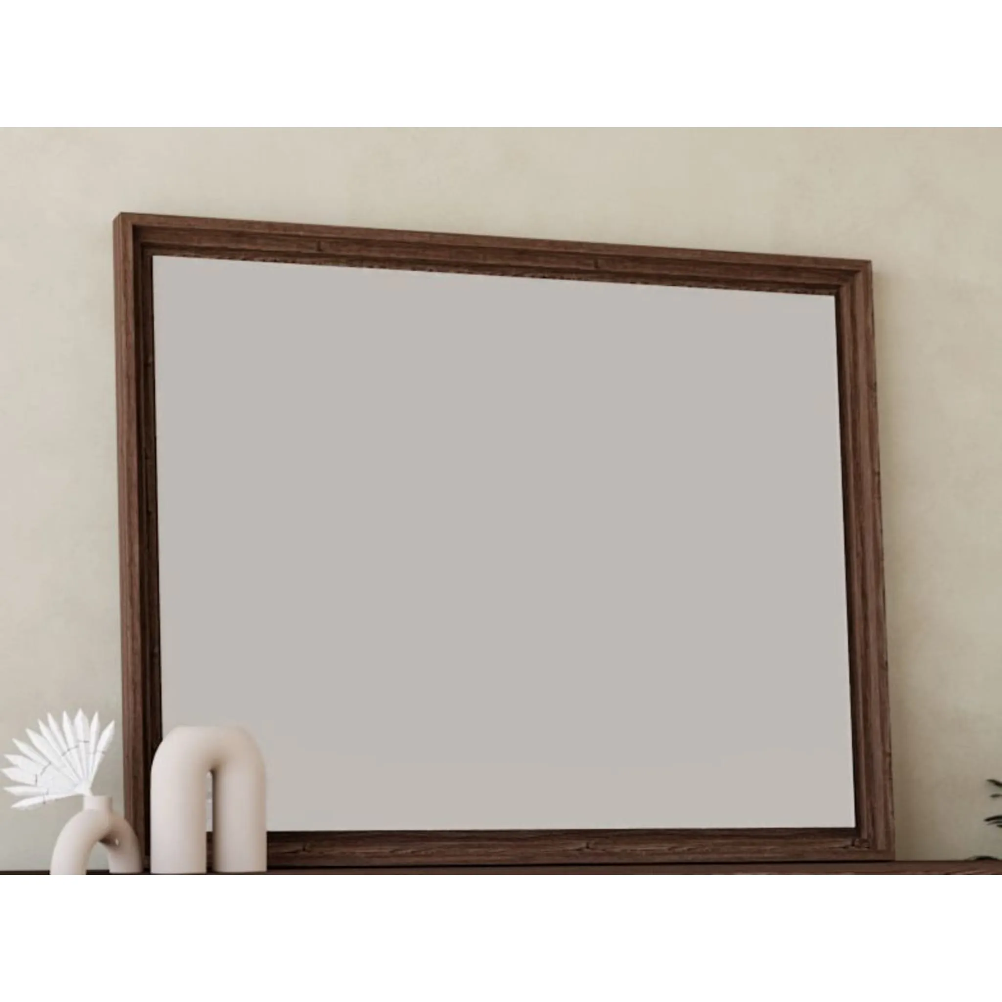 Tanner Wall or Dresser Mirror in Roux Modus