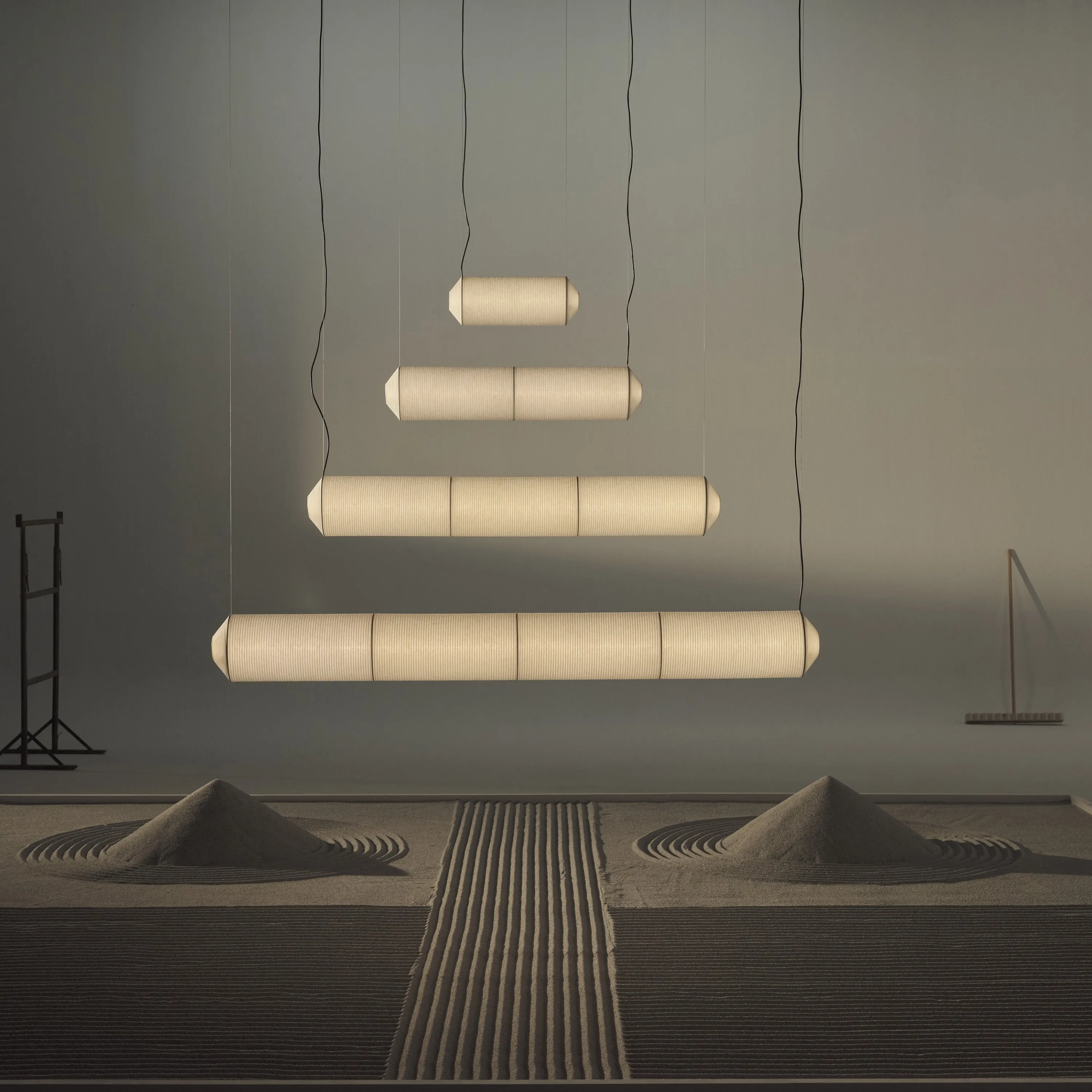 Teki Horizontal Linear Suspension Light