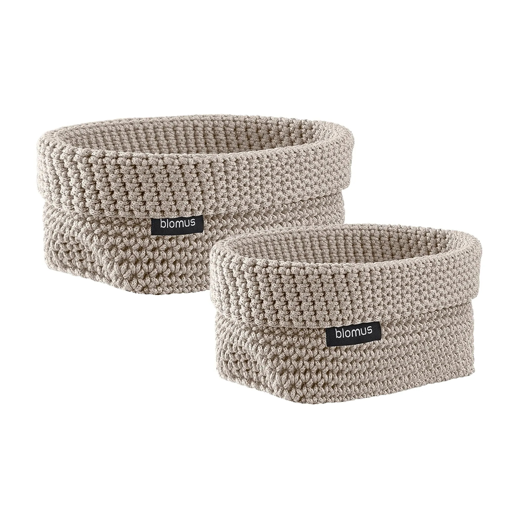 Tela Crochet Storage Basket (Set of 2)